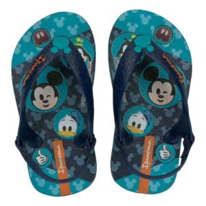 Chinelo Infantil Menino Ipanema Disney Mickey Azul Confortável